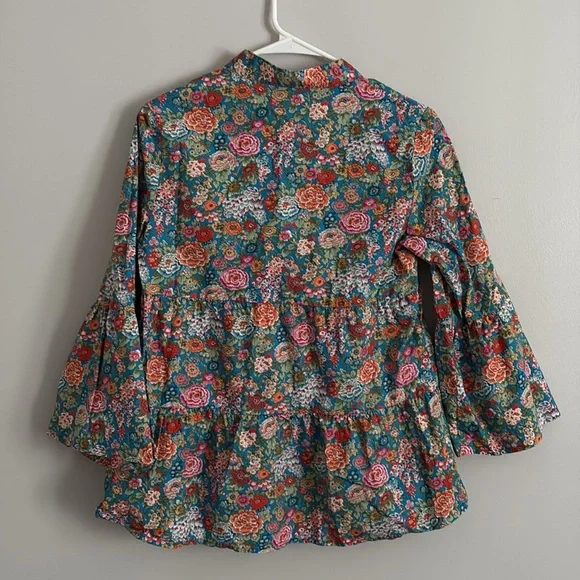 Tuckernuck Liberty Floral Women's Tiered Top - Picture 3 of 5